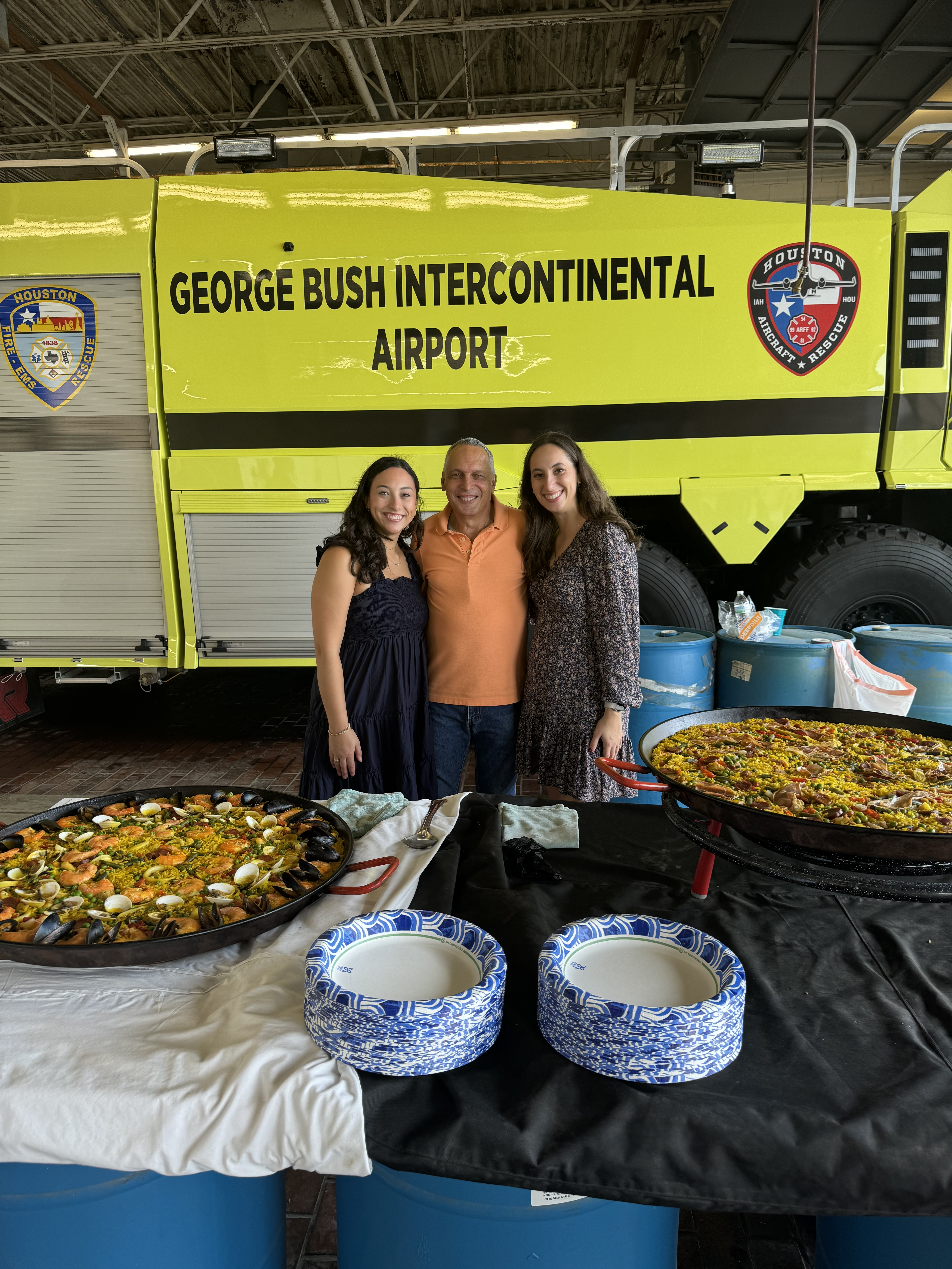 on site corporate catering at Bush IAH