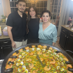Paella platter for a group