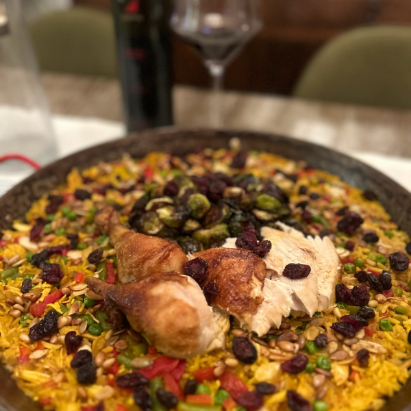 Thanksgiving Turkey Paella
